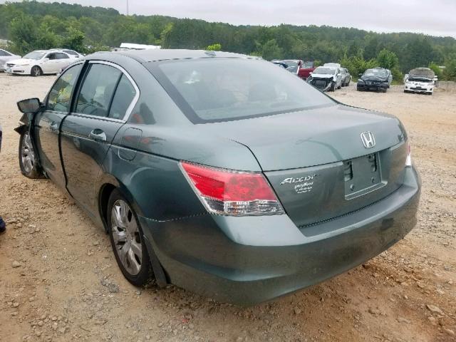 1HGCP26859A172311 - 2009 HONDA ACCORD EXL GREEN photo 3