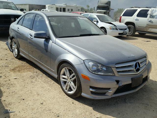 WDDGF4HB0DR290435 - 2013 MERCEDES-BENZ C 250 SILVER photo 1