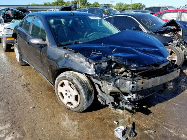 1G2ZF57B984125467 - 2008 PONTIAC G6 VALUE L BLACK photo 1