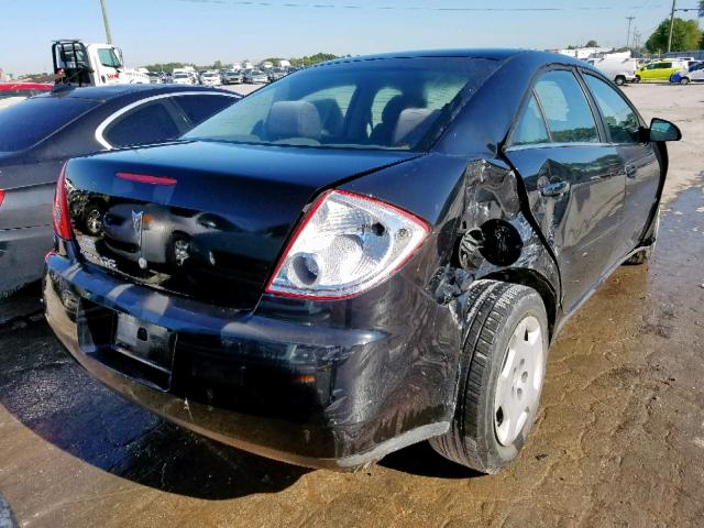 1G2ZF57B984125467 - 2008 PONTIAC G6 VALUE L BLACK photo 4