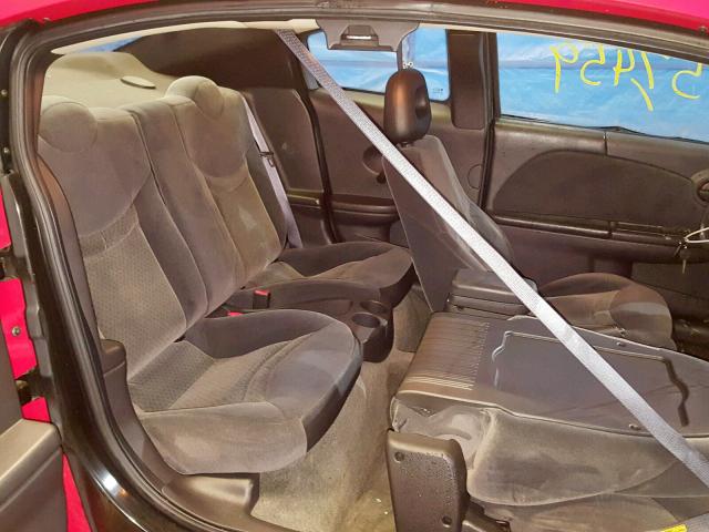 1G8AW12F74Z216594 - 2004 SATURN ION LEVEL RED photo 6