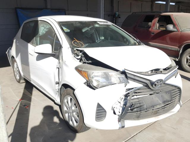 VNKKTUD38GA069557 - 2016 TOYOTA YARIS L WHITE photo 1