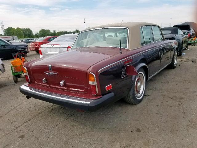 SRE24869 - 1976 ROLLS-ROYCE 4 DOOR BURGUNDY photo 4