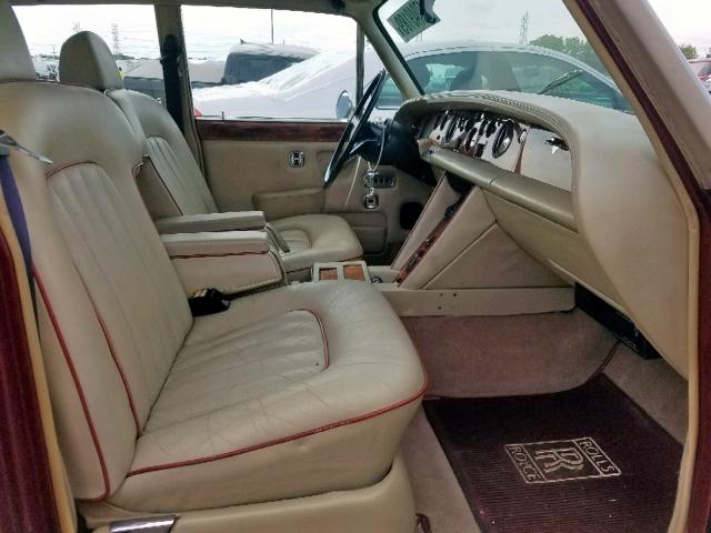 SRE24869 - 1976 ROLLS-ROYCE 4 DOOR BURGUNDY photo 5