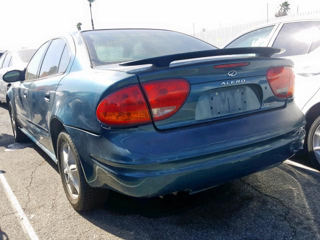 1G3NL52E43C175843 - 2003 OLDSMOBILE ALERO GL TEAL photo 3