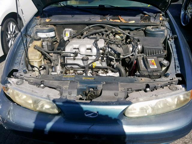 1G3NL52E43C175843 - 2003 OLDSMOBILE ALERO GL TEAL photo 7