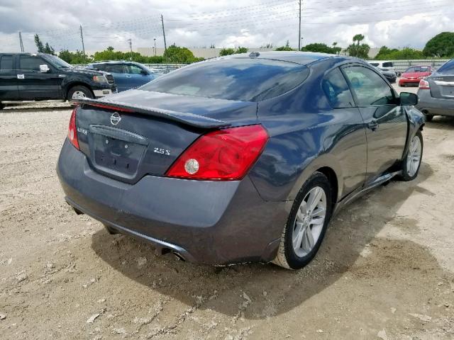 1N4AL2EP3AC167195 - 2010 NISSAN ALTIMA S GRAY photo 4