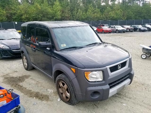 5J6YH28583L038144 - 2003 HONDA ELEMENT EX GRAY photo 1