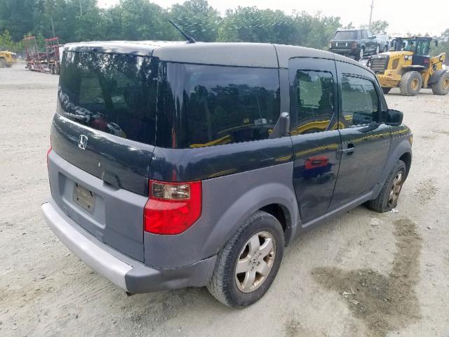 5J6YH28583L038144 - 2003 HONDA ELEMENT EX GRAY photo 4