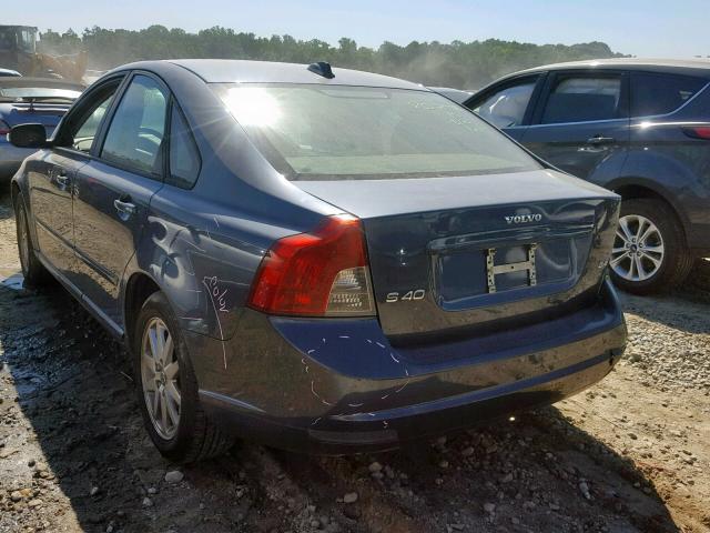 YV1MS382182363985 - 2008 VOLVO S40 2.4I BLUE photo 3