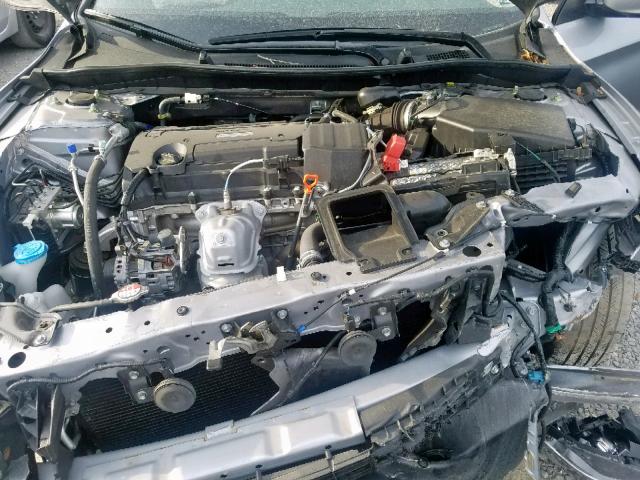 1HGCR2F36HA263830 - 2017 HONDA ACCORD LX SILVER photo 7