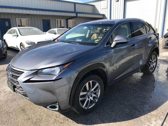 JTJYARBZ5F2002532 - 2015 LEXUS NX 200T GRAY photo 2