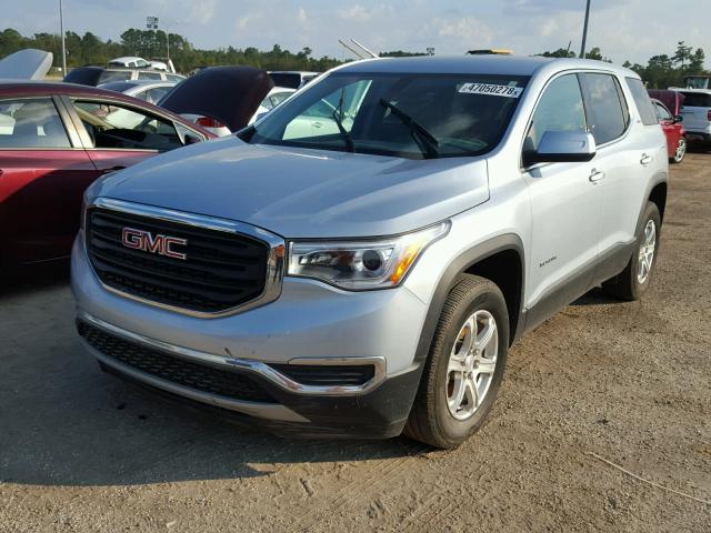 1GKKNKLA9HZ315529 - 2017 GMC ACADIA SLE BLUE photo 2