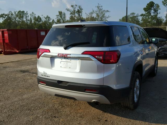 1GKKNKLA9HZ315529 - 2017 GMC ACADIA SLE BLUE photo 4