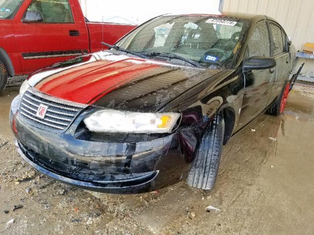 1G8AF54FX5Z153769 - 2005 SATURN ION LEVEL BLACK photo 2