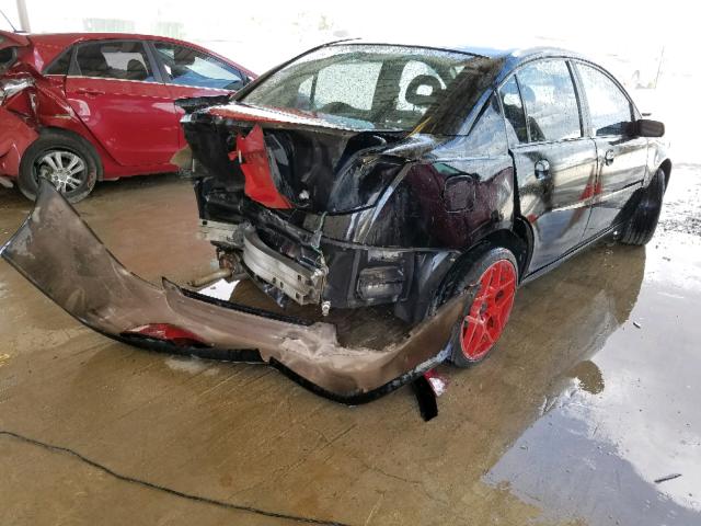 1G8AF54FX5Z153769 - 2005 SATURN ION LEVEL BLACK photo 4