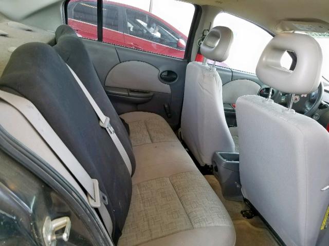 1G8AF54FX5Z153769 - 2005 SATURN ION LEVEL BLACK photo 6