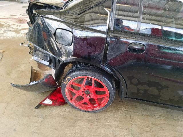 1G8AF54FX5Z153769 - 2005 SATURN ION LEVEL BLACK photo 9