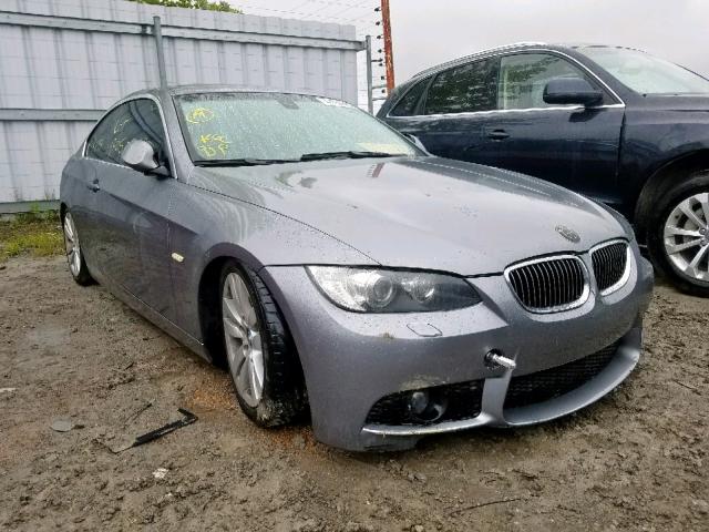 WBAWC73538E063042 - 2008 BMW 335 XI GRAY photo 1