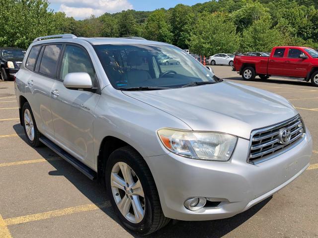 JTEES42A182012988 - 2008 TOYOTA HIGHLANDER SILVER photo 1