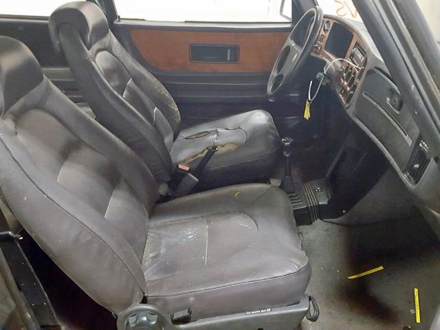 YS3AT35L9H3022078 - 1987 SAAB 900 GRAY photo 5