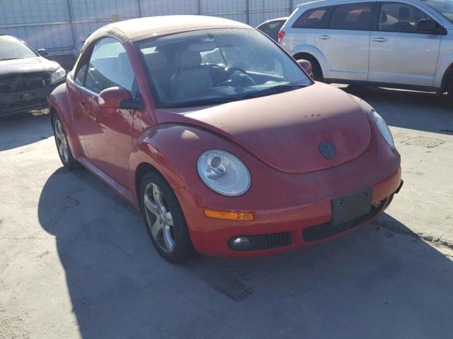 3VWSF31Y36M303130 - 2006 VOLKSWAGEN NEW BEETLE წითელი ფოტო 1