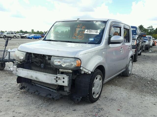 JN8AZ2KR5BT201173 - 2011 NISSAN CUBE BASE SILVER photo 2