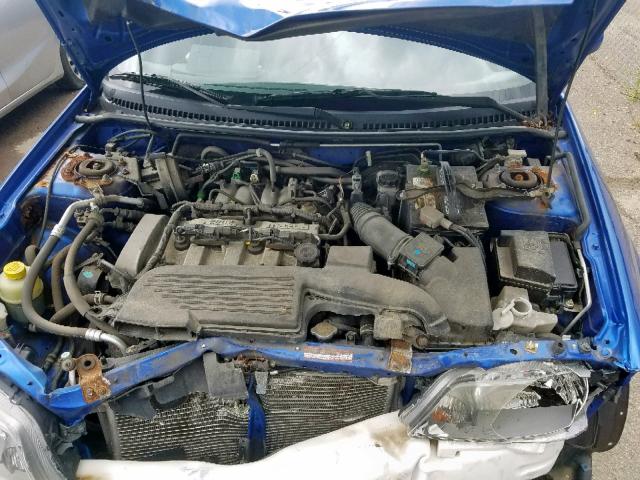 JM1BJ225430156251 - 2003 MAZDA PROTEGE DX BLUE photo 7