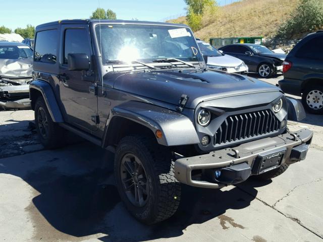 1C4AJWBG1HL542409 - 2017 JEEP WRANGLER S GRAY photo 1