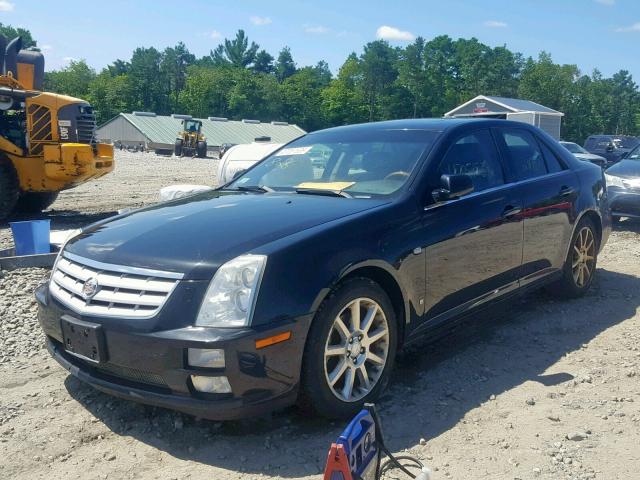 1G6DC67A460108577 - 2006 CADILLAC STS BLACK photo 2