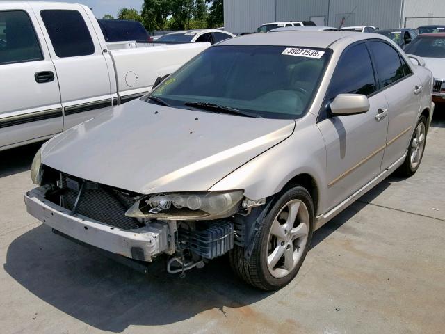 1YVHP80C885M03630 - 2008 MAZDA 6 I GOLD photo 2