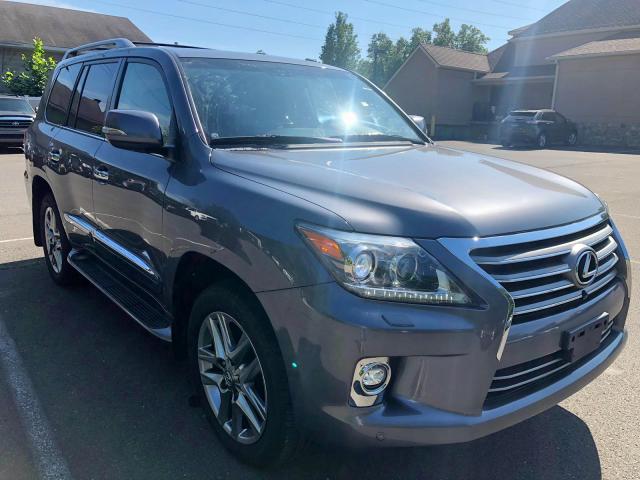 JTJHY7AX5F4164469 - 2015 LEXUS LX 570 GRAY photo 1