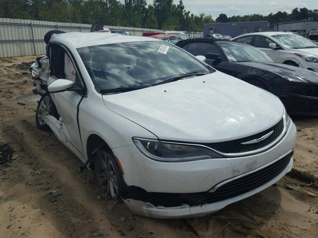 1C3CCCAB0FN640361 - 2015 CHRYSLER 200 LIMITE WHITE photo 1