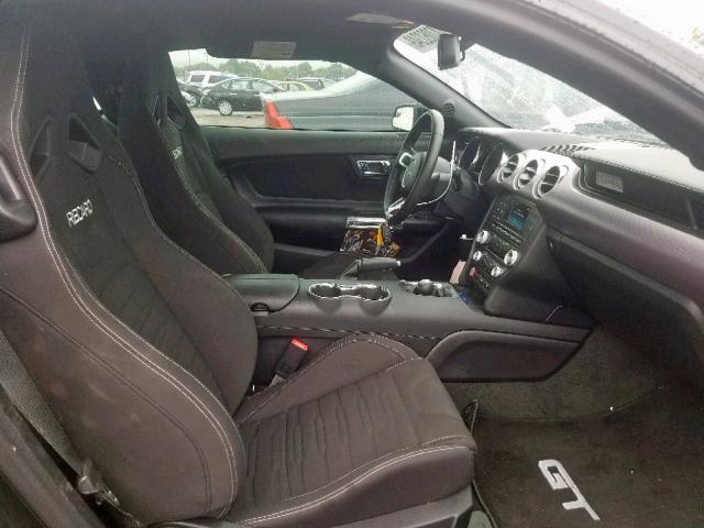 1FA6P8CF6G5302495 - 2016 FORD MUSTANG GT BLACK photo 5