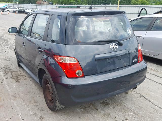 JTKKT624460170284 - 2006 TOYOTA SCION XA GRAY photo 3