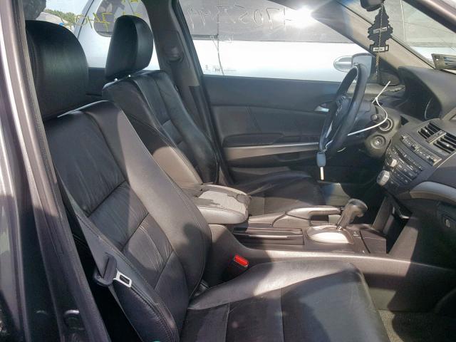 1HGCP26868A802044 - 2008 HONDA ACCORD EXL GRAY photo 5