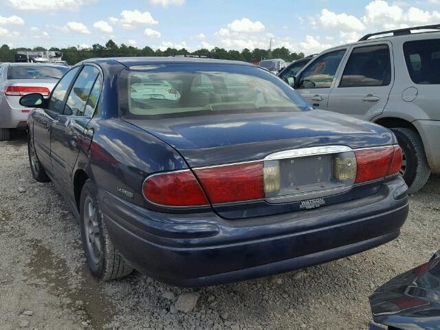 1G4HP54K824230948 - 2002 BUICK LESABRE CU BLUE photo 3