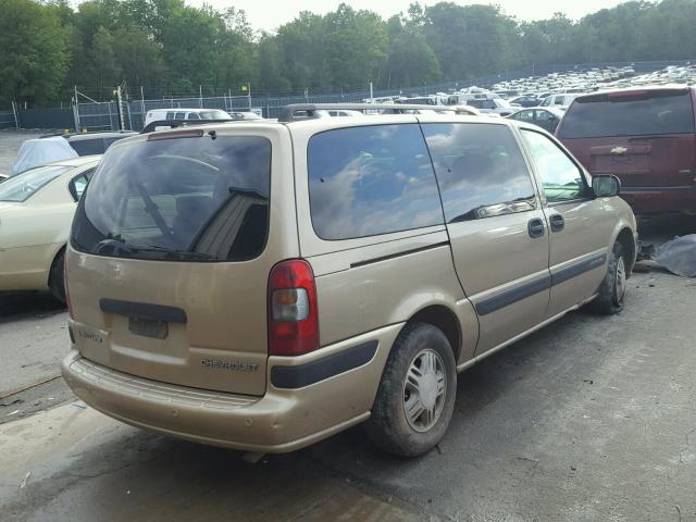 1GNDV33E45D107619 - 2005 CHEVROLET VENTURE LT GOLD photo 4