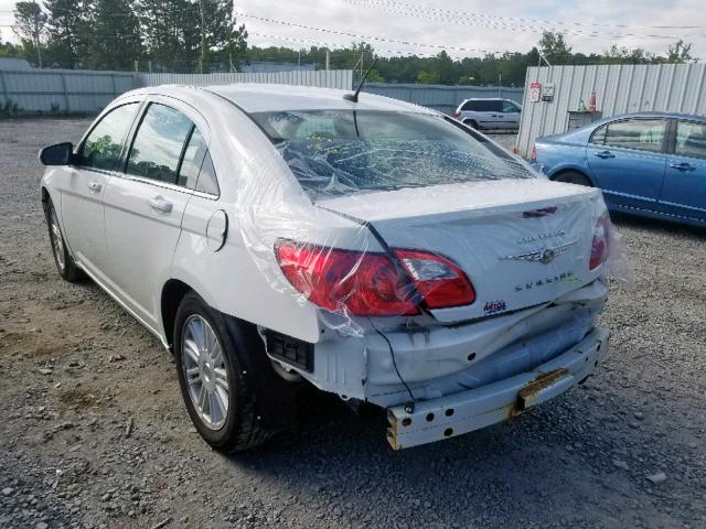 1C3LC56B99N567239 - 2009 CHRYSLER SEBRING TO WHITE photo 3