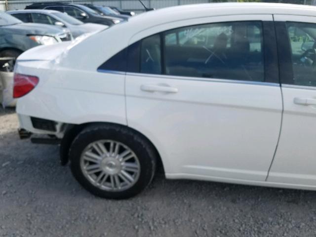 1C3LC56B99N567239 - 2009 CHRYSLER SEBRING TO WHITE photo 9