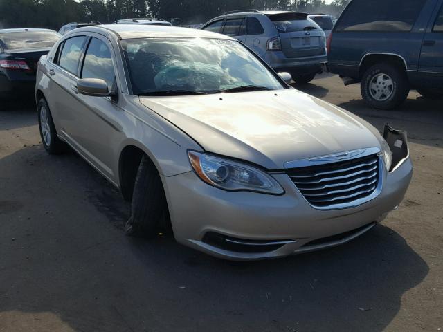 1C3CCBBB1DN763348 - 2013 CHRYSLER 200 TOURIN GOLD photo 1