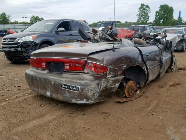 2G4WS52J241325729 - 2004 BUICK CENTURY CU GRAY photo 4