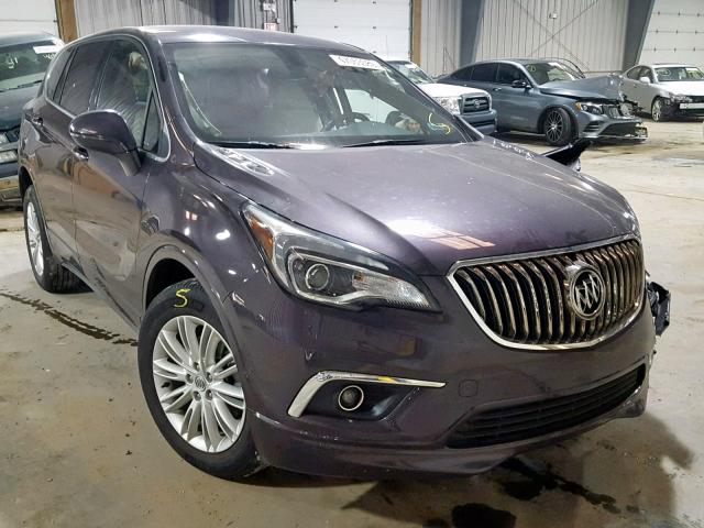 LRBFXASA2HD233852 - 2017 BUICK ENVISION P GRAY photo 1