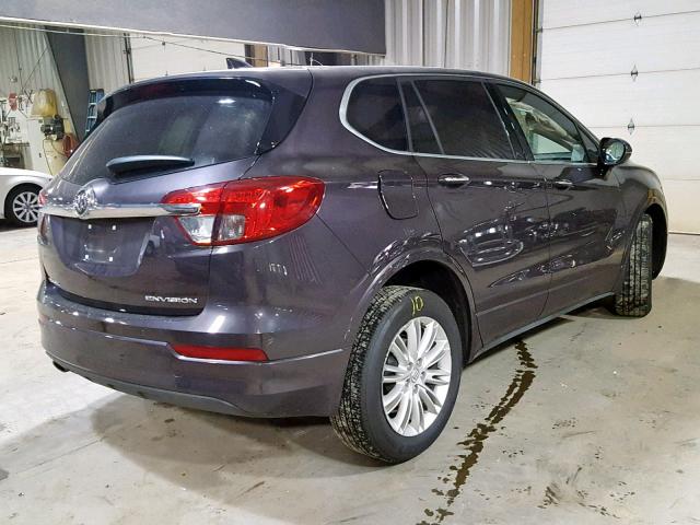 LRBFXASA2HD233852 - 2017 BUICK ENVISION P GRAY photo 4