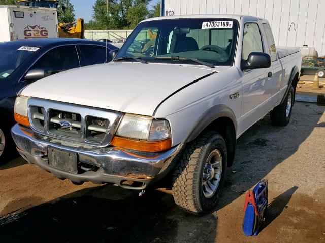 1FTZR15X9YPA59818 - 2000 FORD RANGER SUP WHITE photo 2