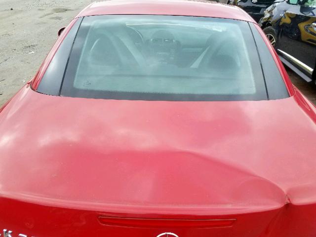 WDBWK54F06F097382 - 2006 MERCEDES-BENZ SLK 280 RED photo 6