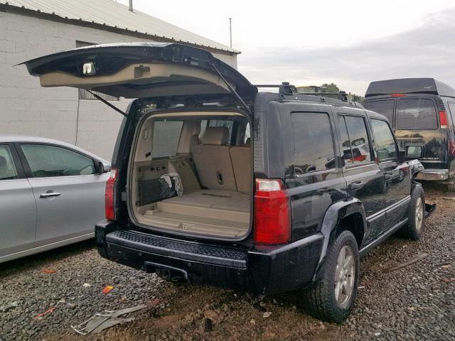 1J8HG48N26C192348 - 2006 JEEP COMMANDER 黑色 照片 4