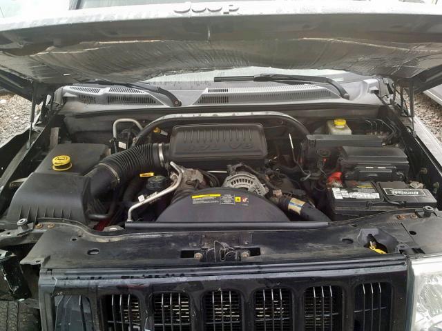 1J8HG48N26C192348 - 2006 JEEP COMMANDER 黑色 照片 7