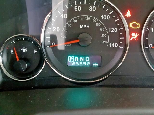 1J8HG48N26C192348 - 2006 JEEP COMMANDER 黑色 照片 8