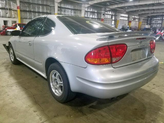 1G3NL12F14C177164 - 2004 OLDSMOBILE ALERO GL SILVER photo 3